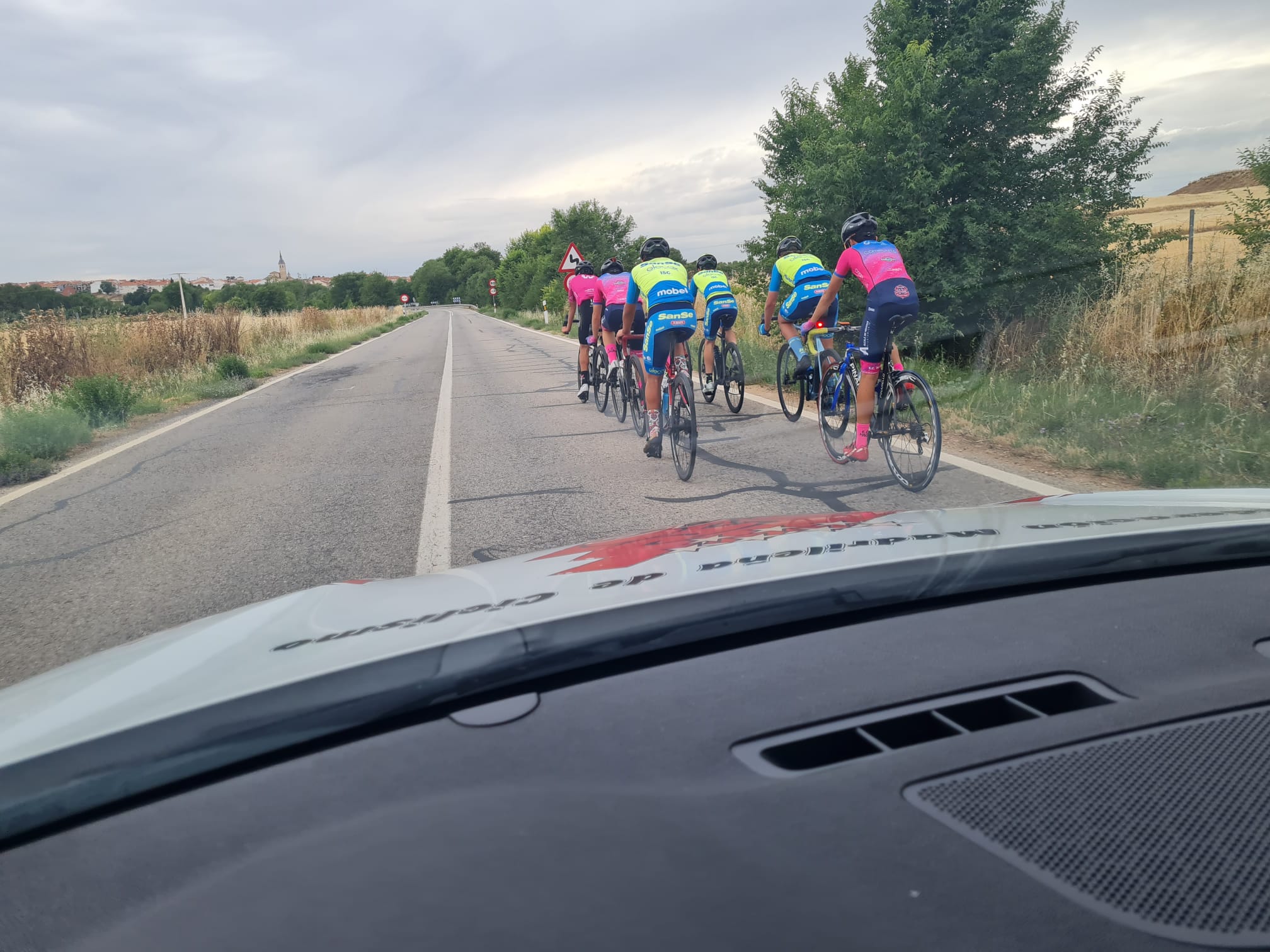 Entrenamiento Intenso y de Calidad para los Infantiles de Ruta