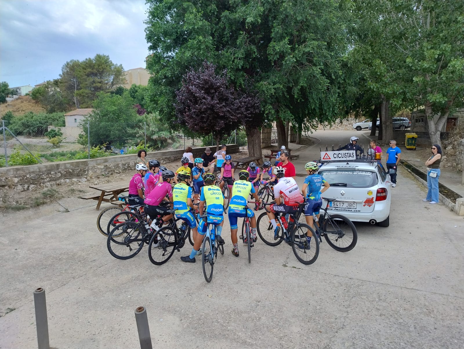 Entrenamiento Intenso y de Calidad para los Infantiles de Ruta