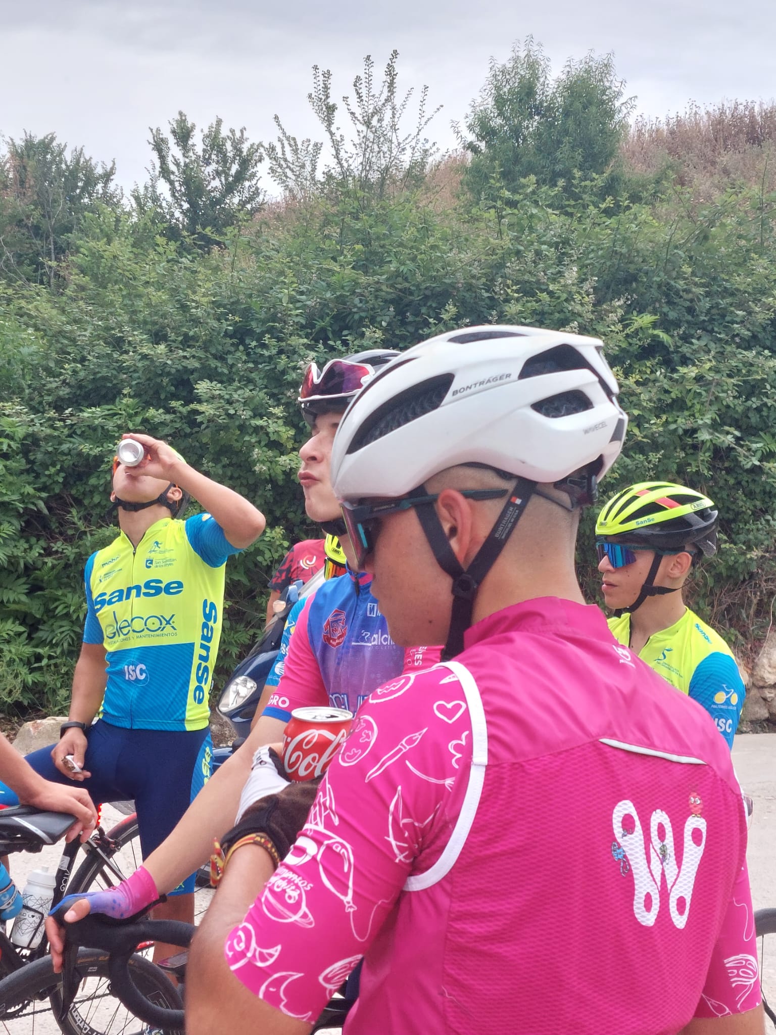 Entrenamiento Intenso y de Calidad para los Infantiles de Ruta