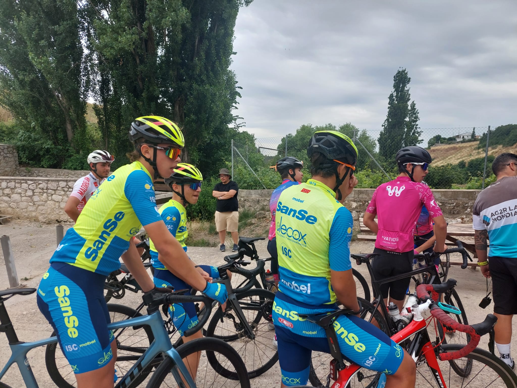 Entrenamiento Intenso y de Calidad para los Infantiles de Ruta