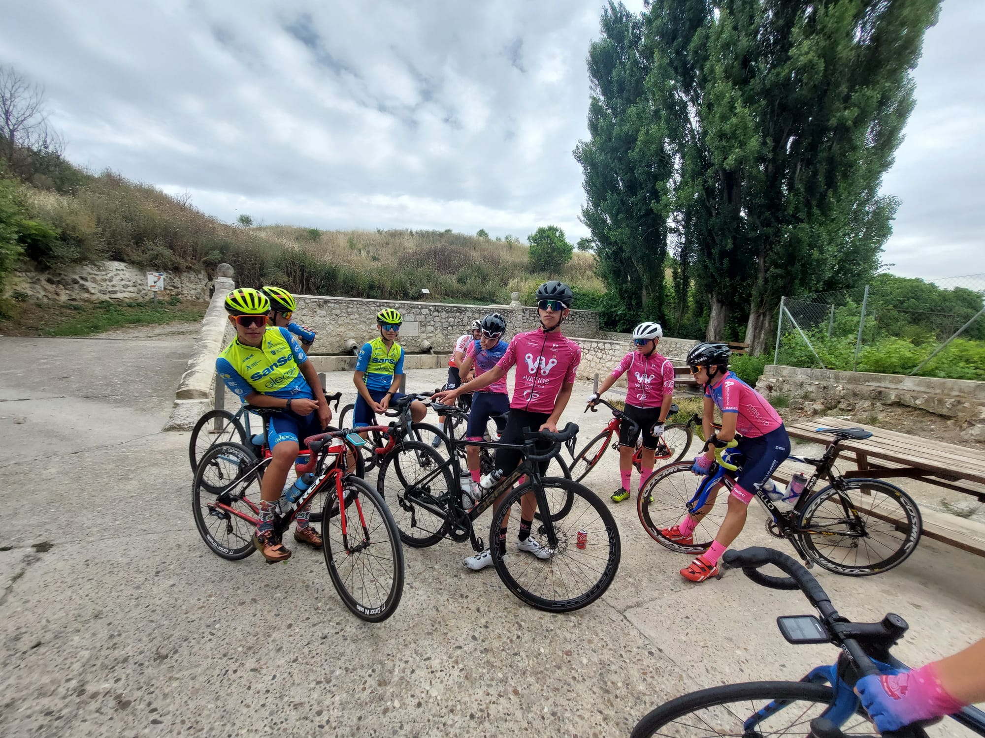 Entrenamiento Intenso y de Calidad para los Infantiles de Ruta