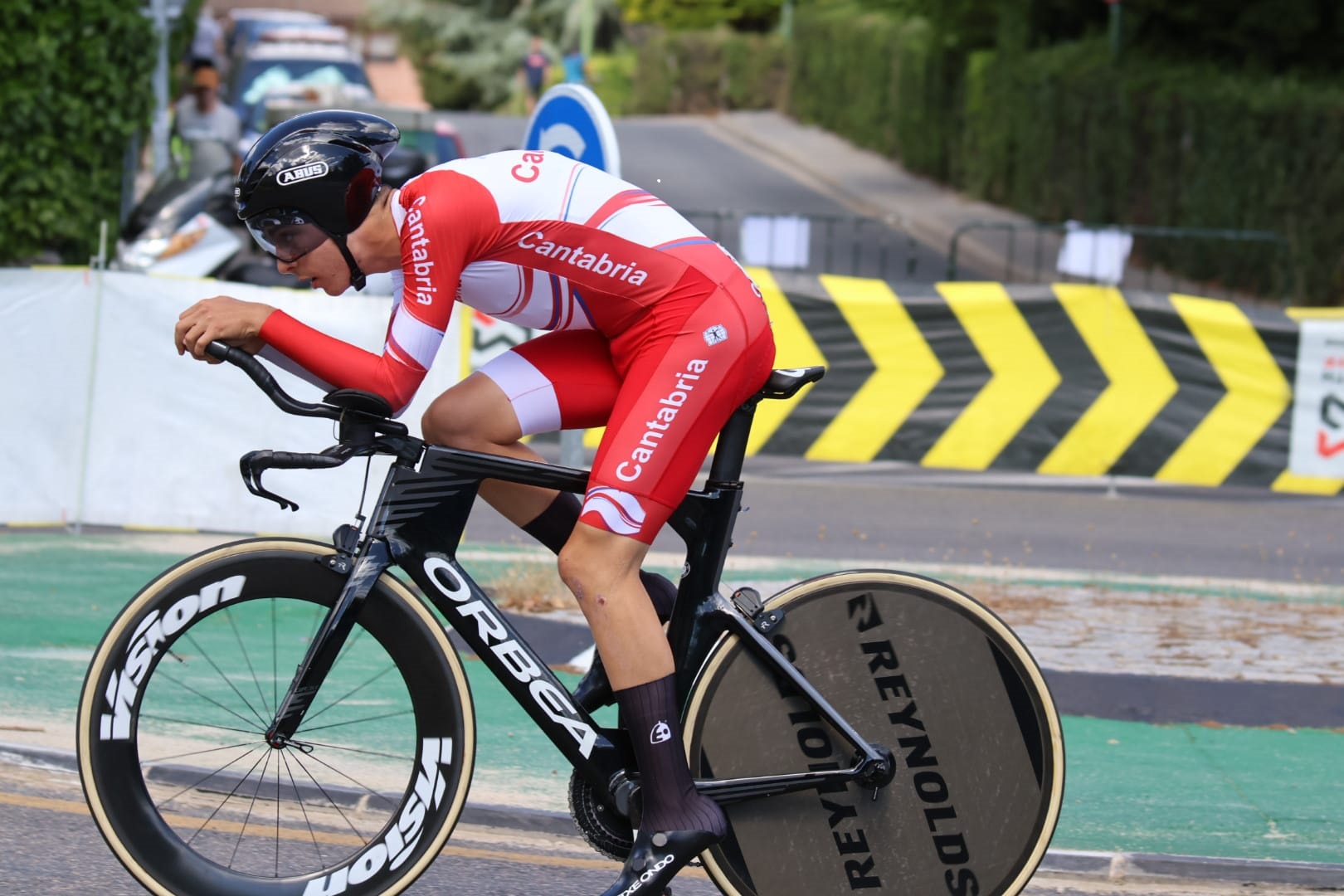 Luis García consigue la medalla de bronce en la CRI Sub23 de los Campeonatos de España de Carretera