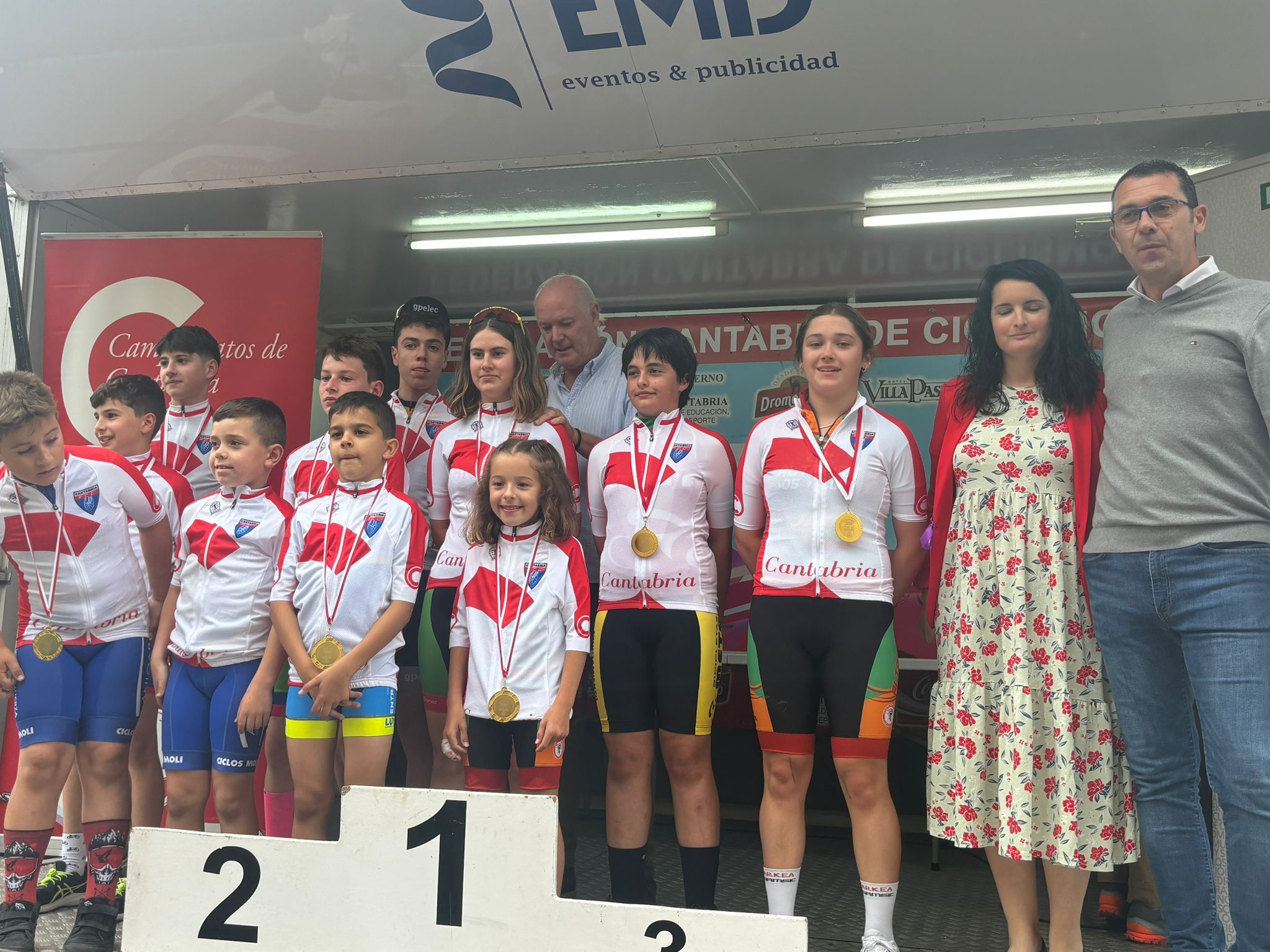Se celebraron los Campeonatos de Cantabria JJDDEE Ruta en Unquera