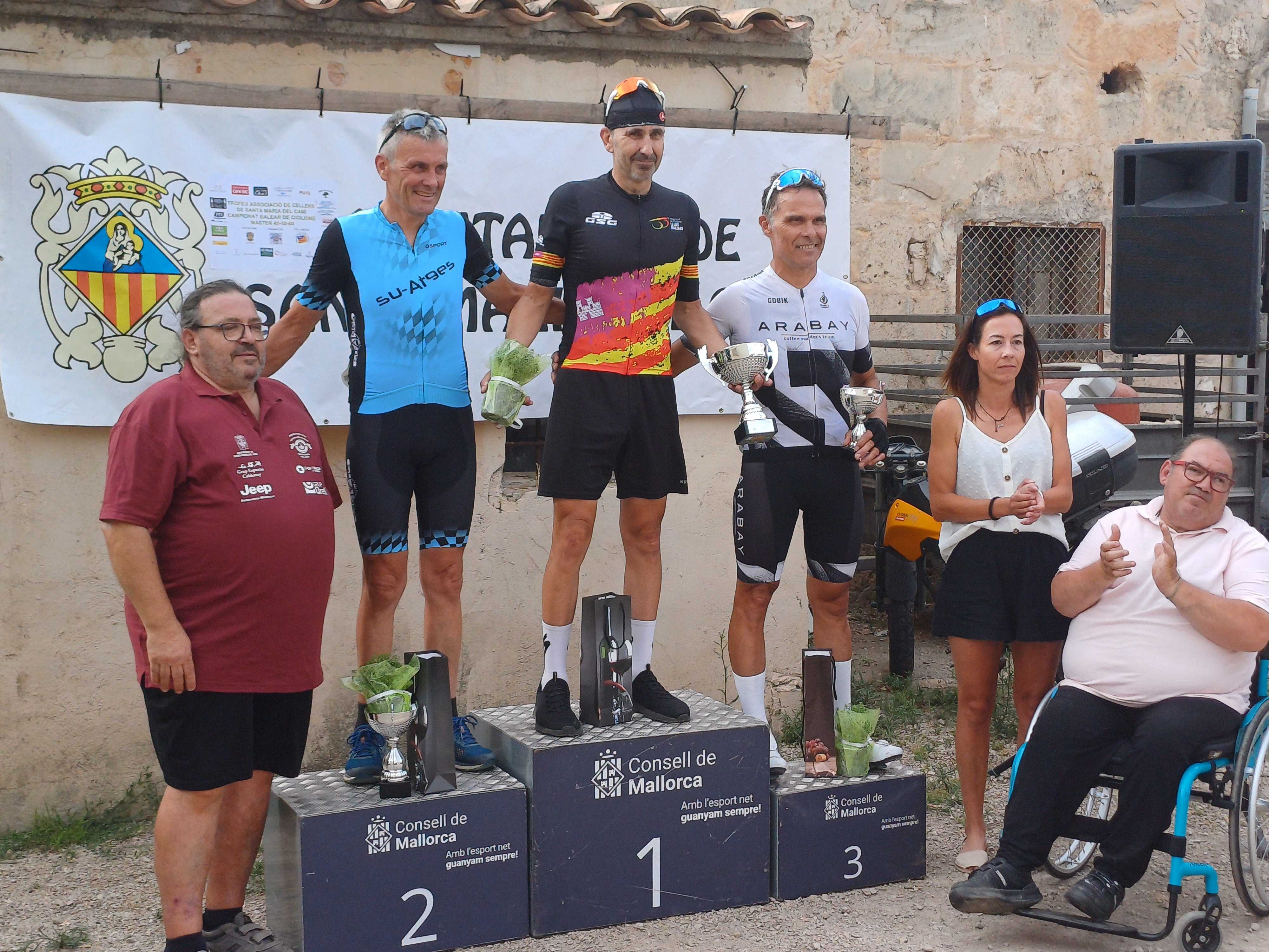 JAVI SALMERÓN, RAFAEL ROS Y PEDRO MULET NUEVOS CAMPEONES DE BALEARES MÁSTERS