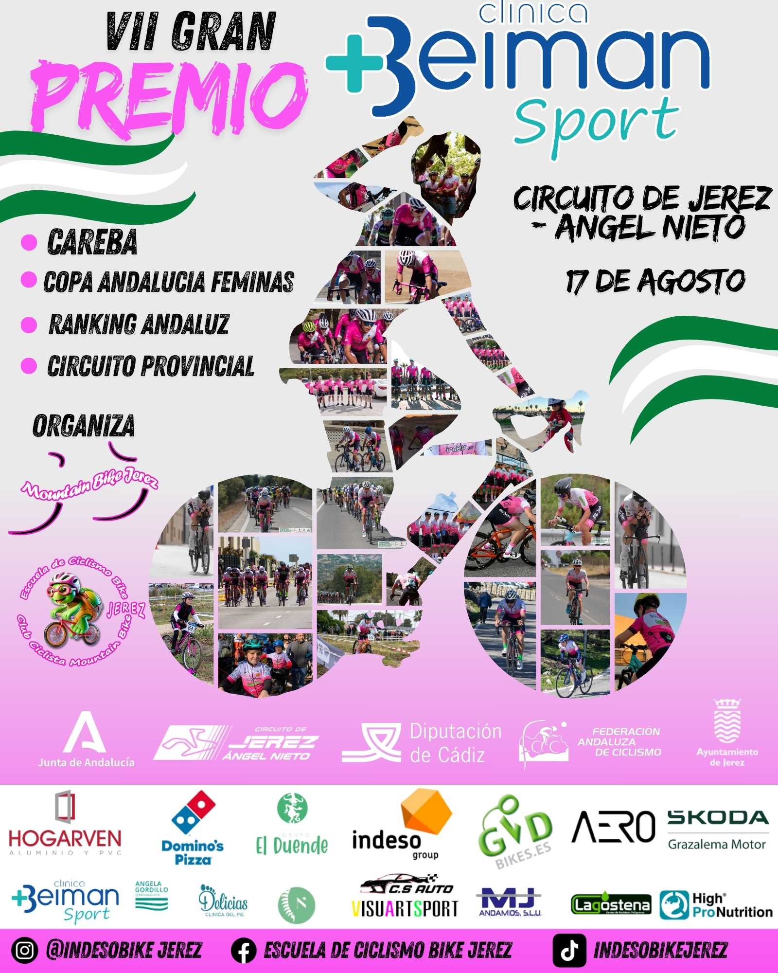 Apertura de inscripciones para el Campeonato Andalucía Paralímpico de Carretera 2024