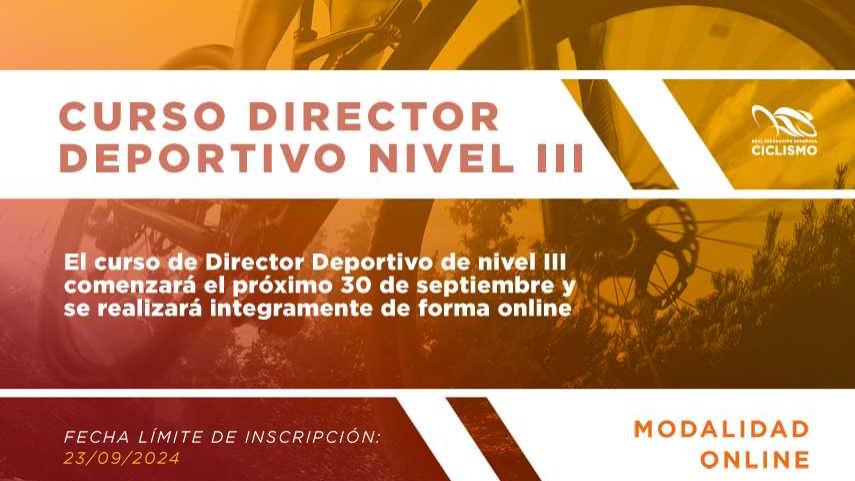 Abierto-el-plazo-de-inscripcion-para-el-Curso-de-Director-Deportivo-de-Nivel-III