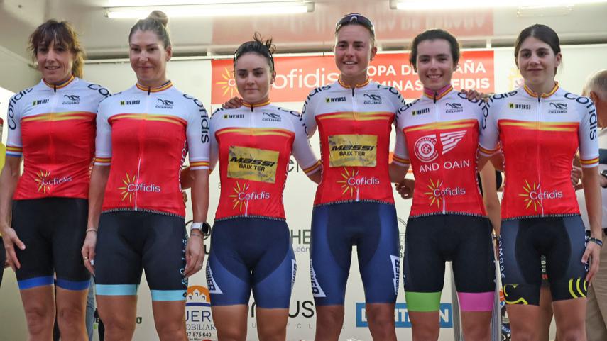 Alejandra Neira pon fin a dez anos sen títulos do ciclismo galego na Copa de España feminina de Estrada