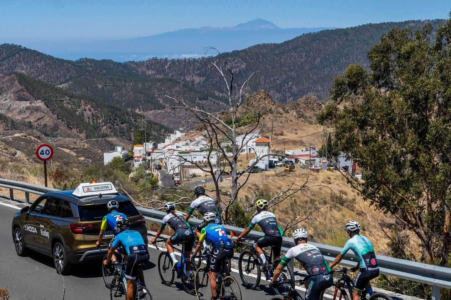 Celebrada la 59º Marcha Cicloturista Virgen de la Cuevita