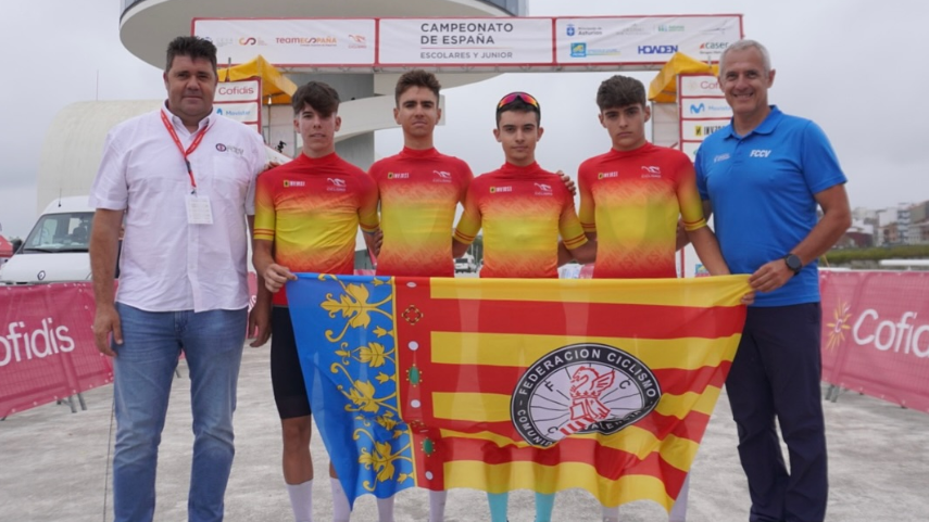 Siete-medallas-de-oro-en-poco-mas-de-un-mes-para-la-Seleccion-Valenciana-de-Ciclismo-en-los-Campeonatos-de-Espana