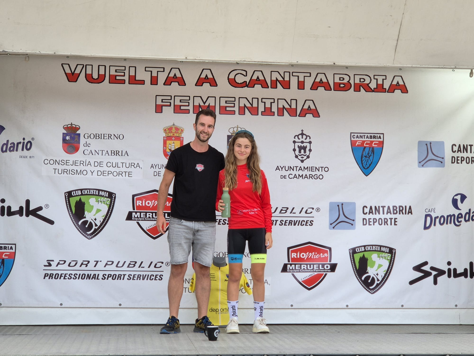 Irene Moreno en junior y Lidia Castro en cadete primeras líderes de la Vuelta