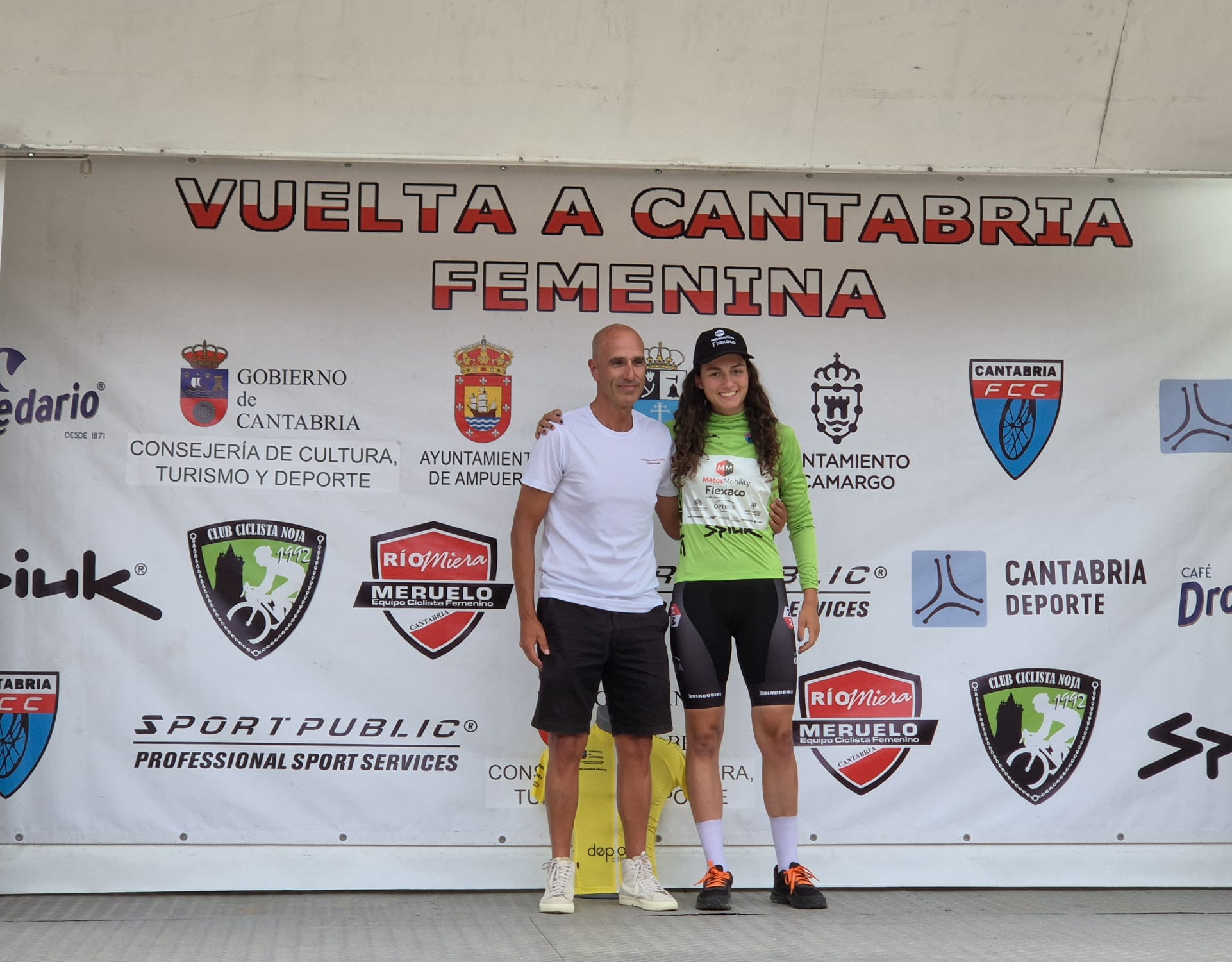 Irene Moreno en junior y Lidia Castro en cadete primeras líderes de la Vuelta