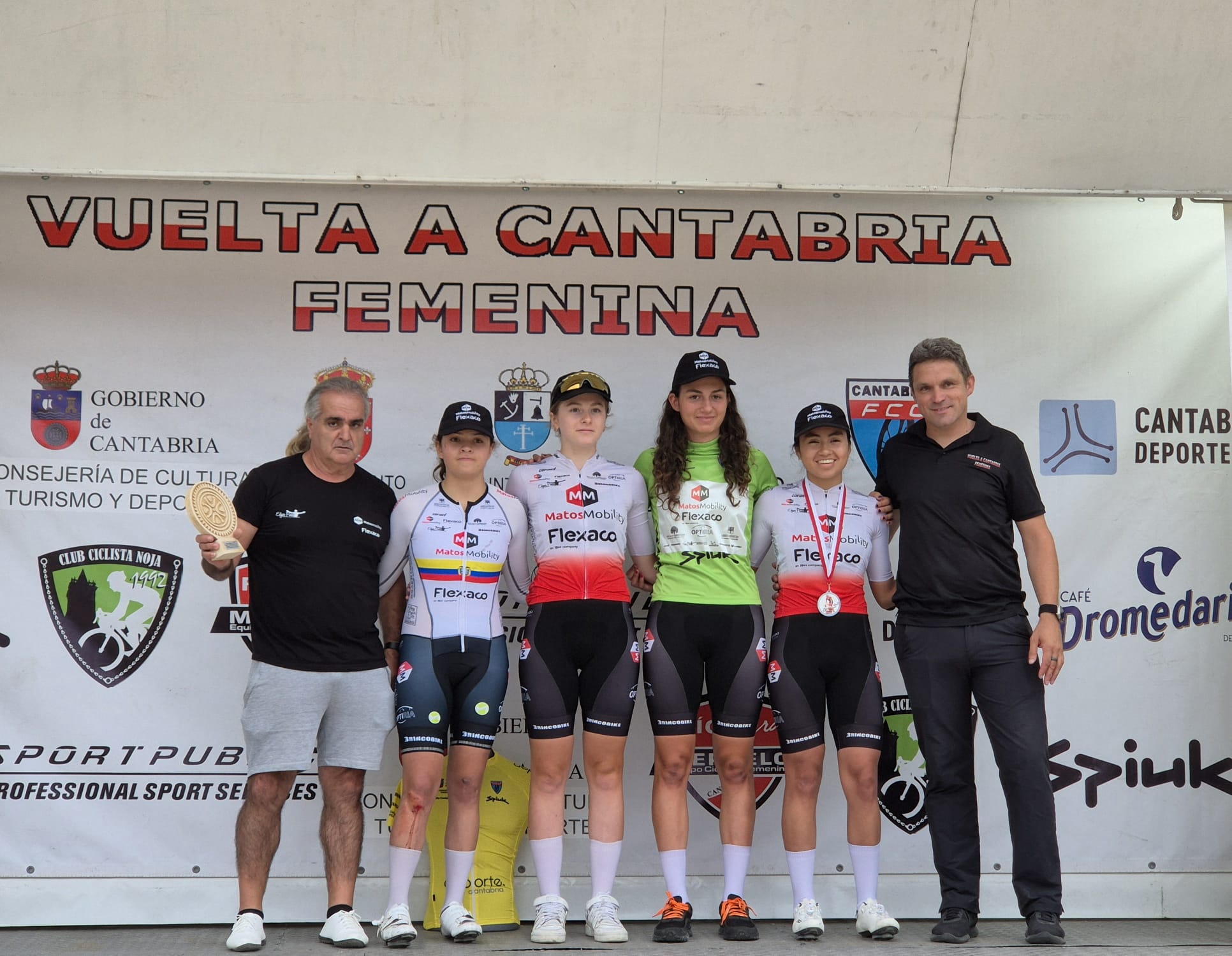 Irene Moreno en junior y Lidia Castro en cadete primeras líderes de la Vuelta