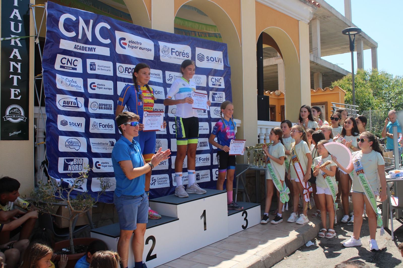 Calig cierra el calendario de la clasificación general Challenge féminas Alevín e infantil 2024