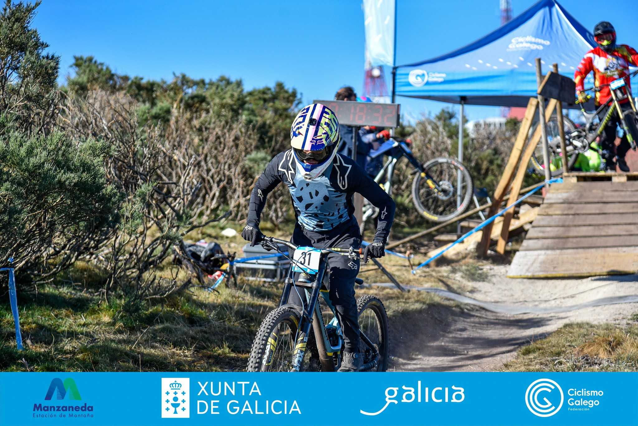 Zoe Zamora e Dani Castellanos lévanse o VI Trofeo Federación DHI - Manzaneda Bike Park