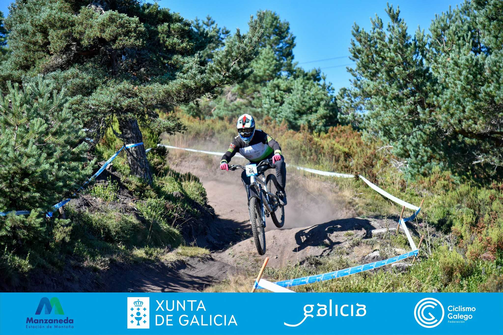 Zoe Zamora e Dani Castellanos lévanse o VI Trofeo Federación DHI - Manzaneda Bike Park