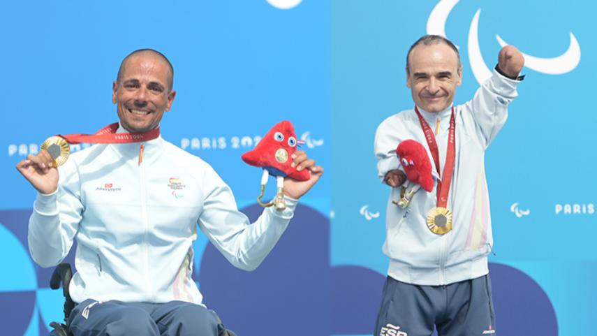 Ricardo-Ten-y-Sergio-Garrote-campeones-paralimpicos-de-contrarreloj-en-Paris