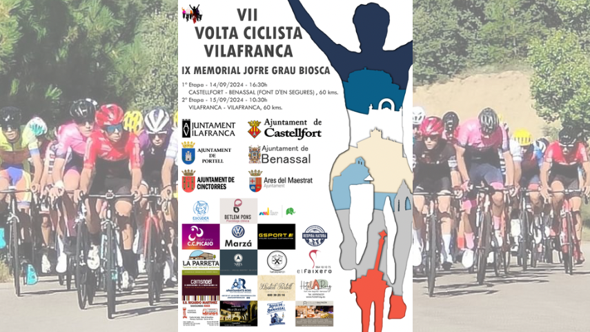 En-este-2024-vuelve-la-VII-Volta-Ciclista-VilaFranca---IX-Memorial-Jofre-Grau-Biosca