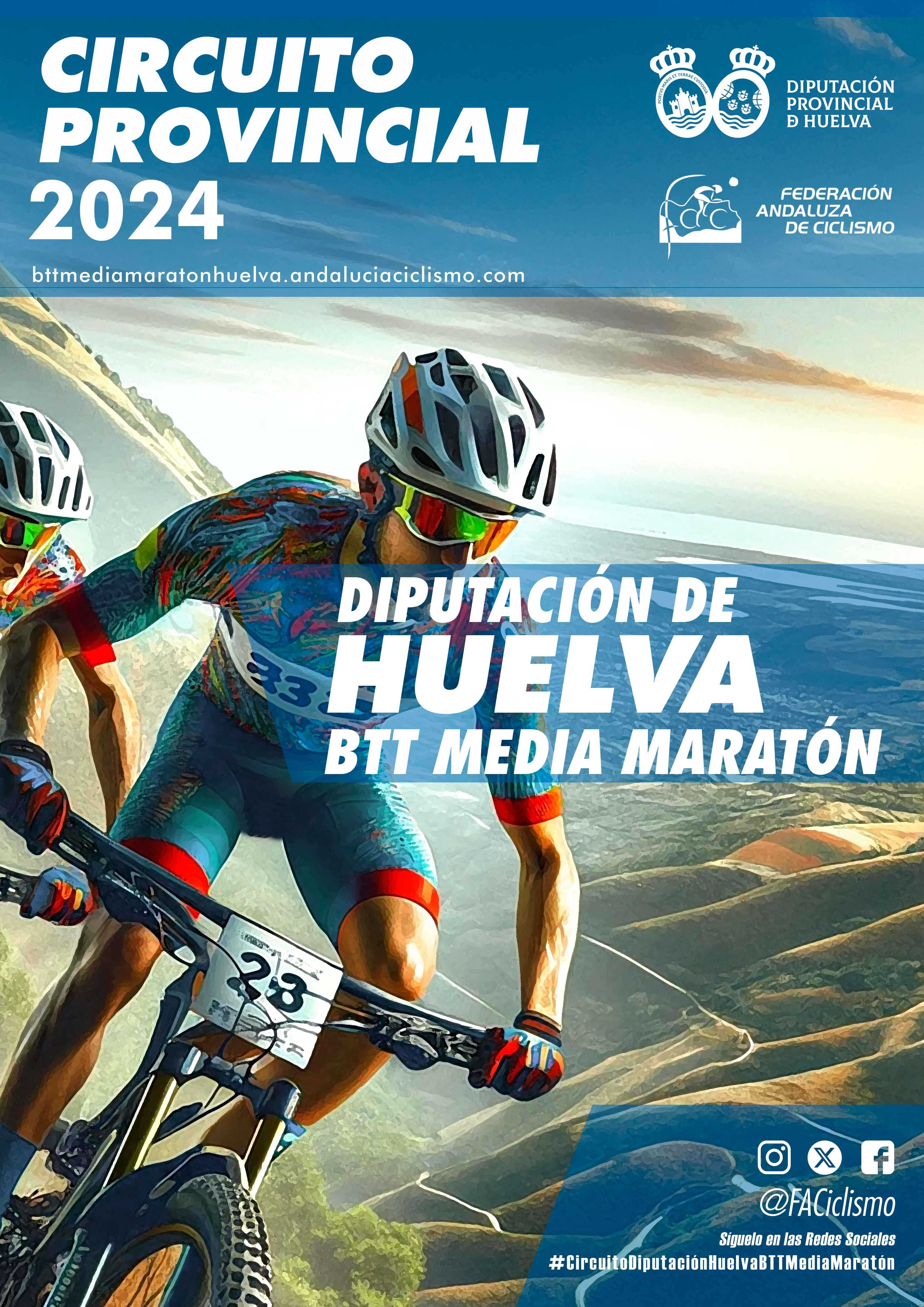 Calañas definirá los ganadores del Circuito Diputación Huelva BTT Media Maratón 2024