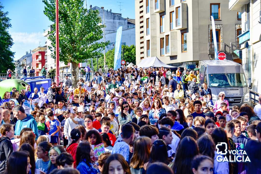 Pablo García faise coa vitoria de etapa en Sarria e coa camisola de líder da Volta a Galicia