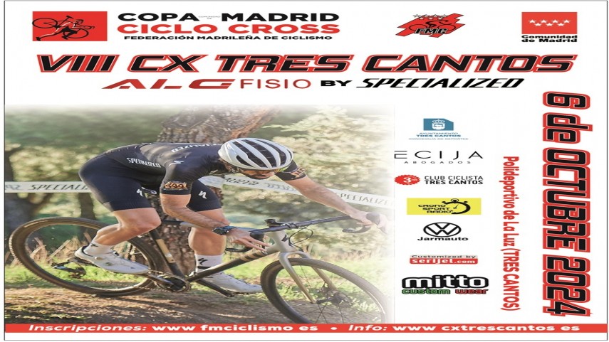 El-6-de-octubre-se-disputara-la-segunda-prueba-de-la-Copa-de-Madrid-de-Ciclocross-en-Tres-Cantos