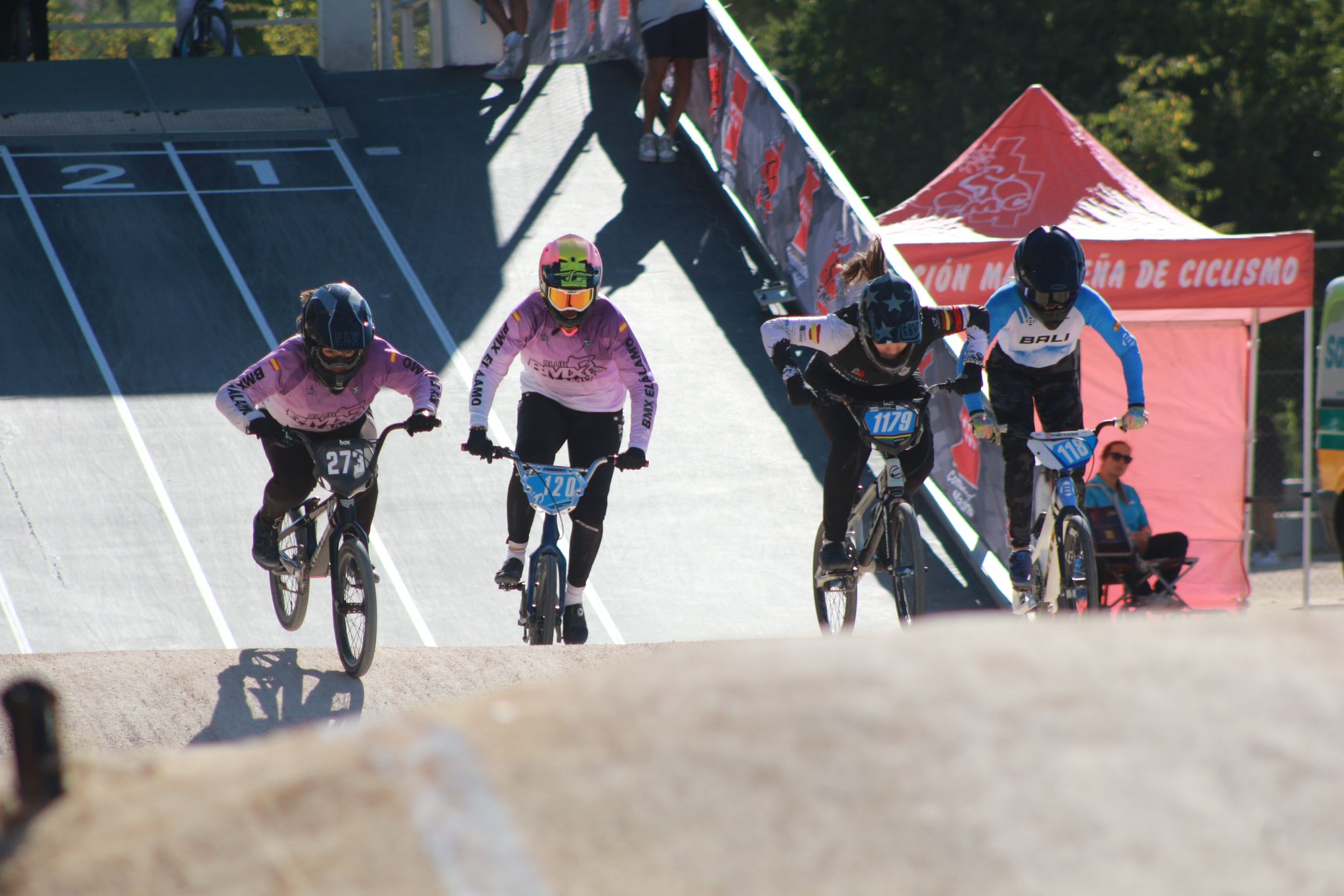 Arganzuela acogió la 5ª prueba de la Copa de Madrid de BMX con más de 120 riders