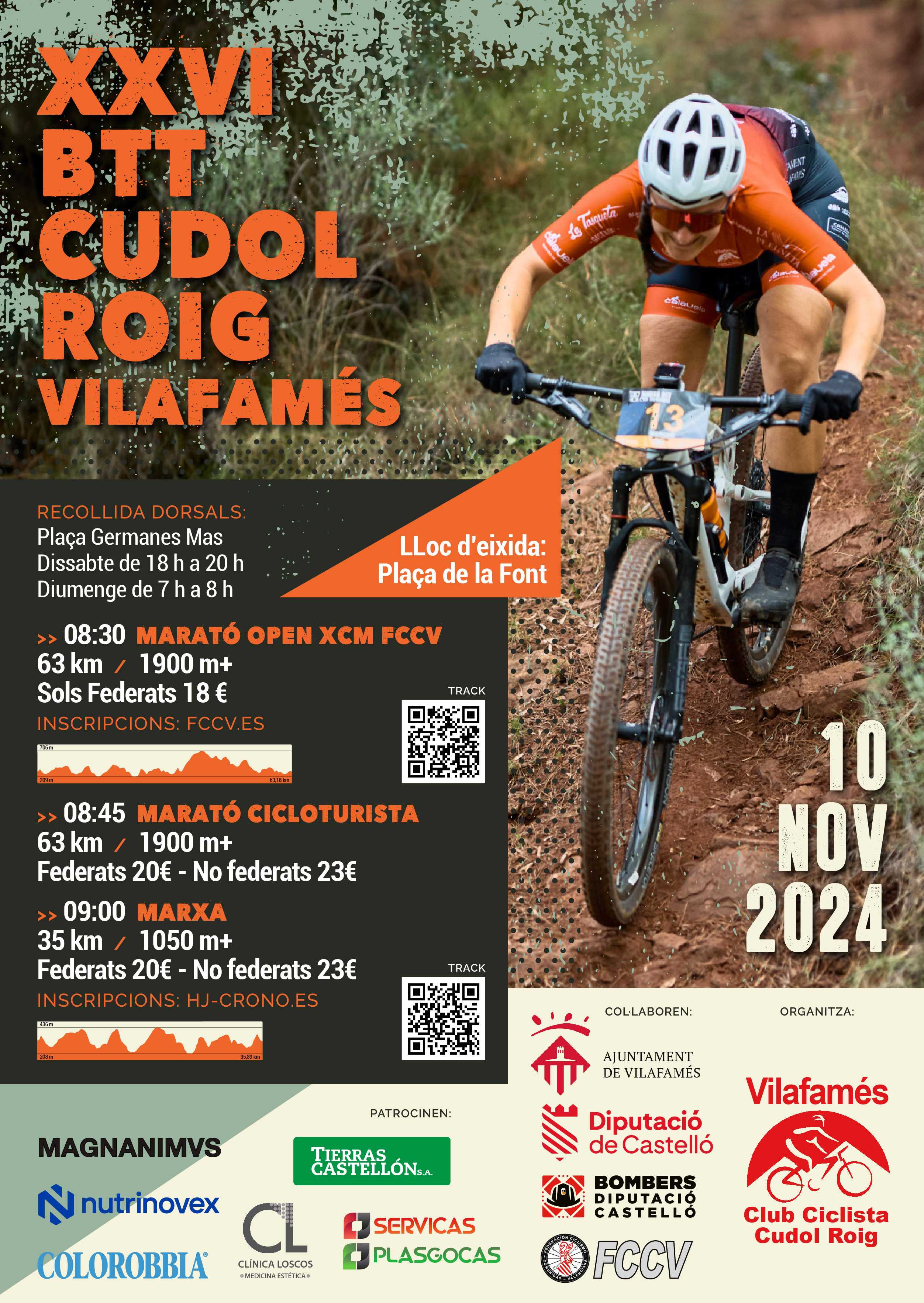 La última prueba del Open BTT XCM ya tiene nueva fecha, el próximo 10 de noviembre