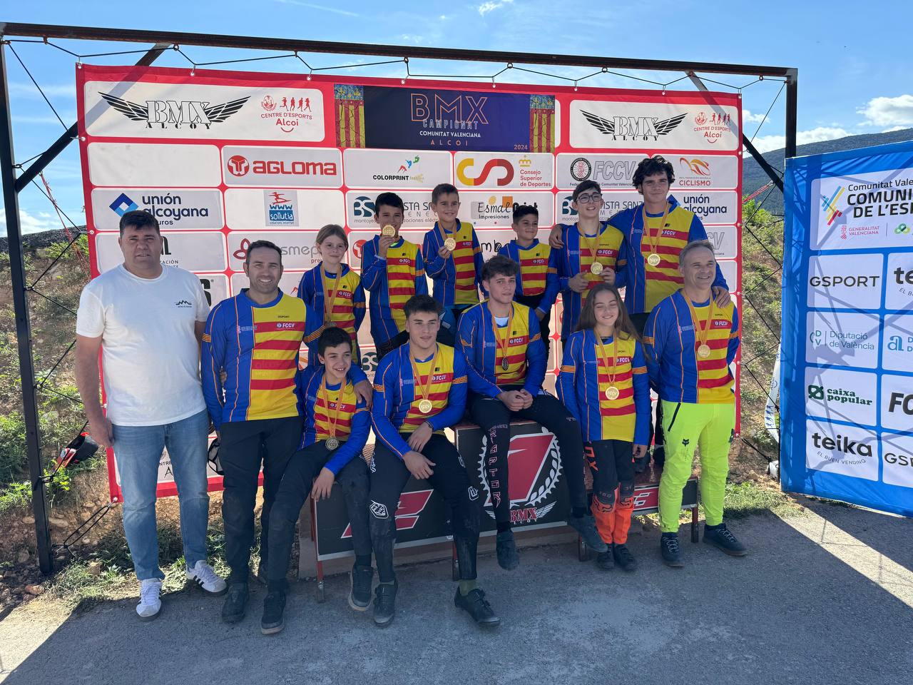 La localidad de Alcoy galardona a los nuevos Campeones Autonómicos de BMX