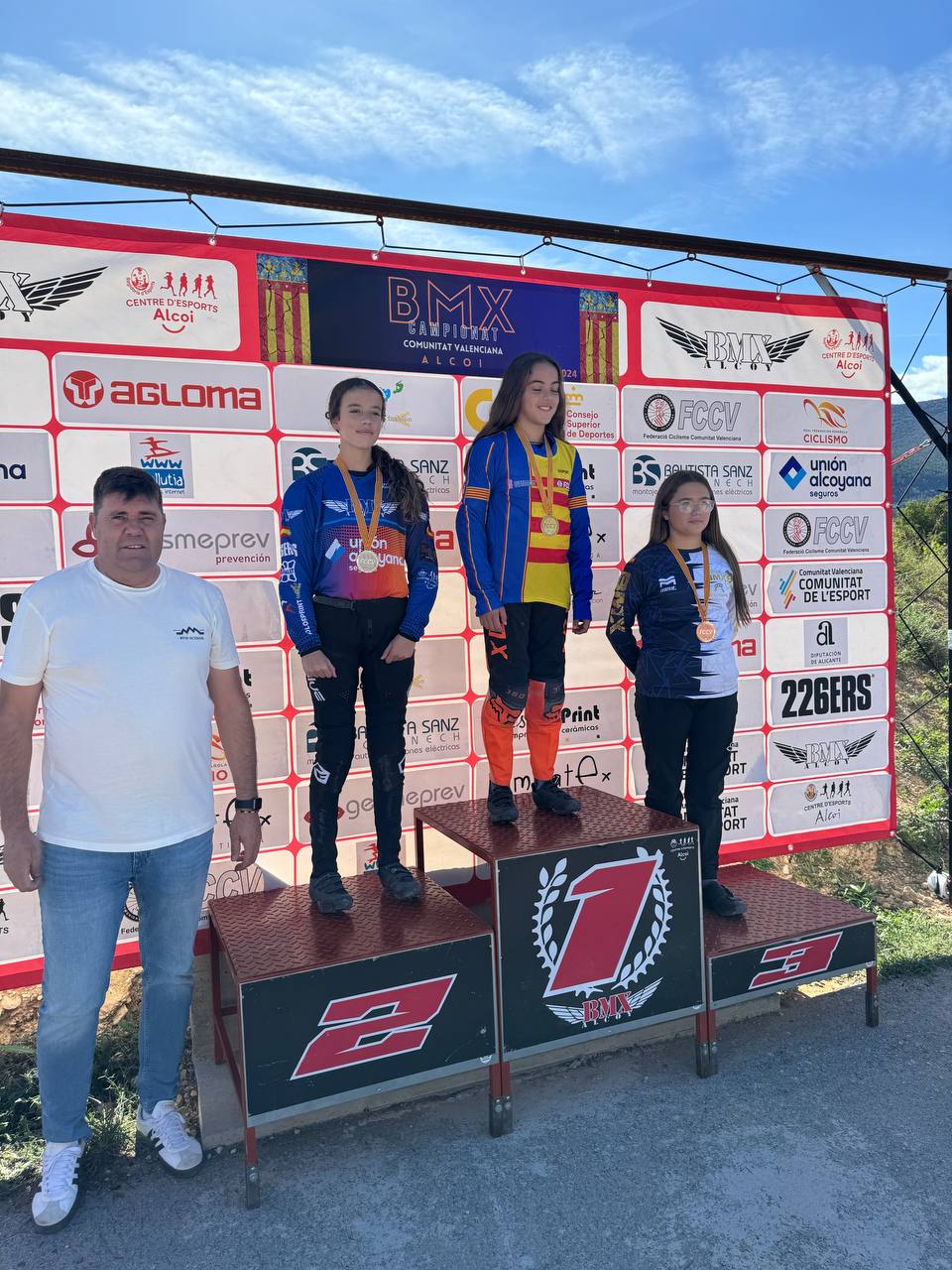 La localidad de Alcoy galardona a los nuevos Campeones Autonómicos de BMX