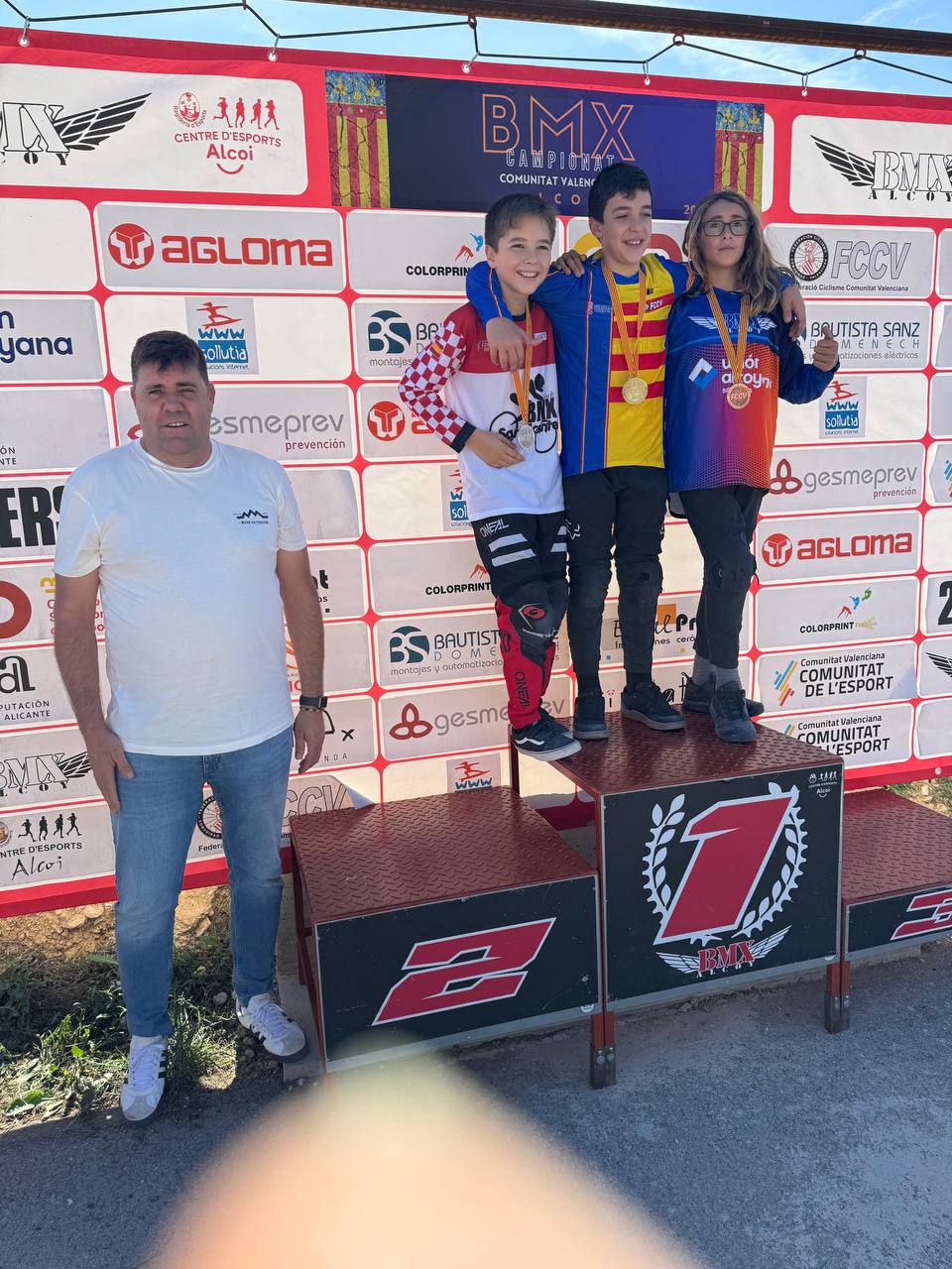 La localidad de Alcoy galardona a los nuevos Campeones Autonómicos de BMX