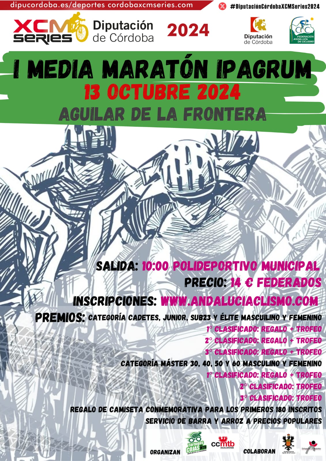 La ‘I Media Maratón Ipagrum’ espera en Aguilar a las ‘DiputaciónCórdoba XCM Series 2024’