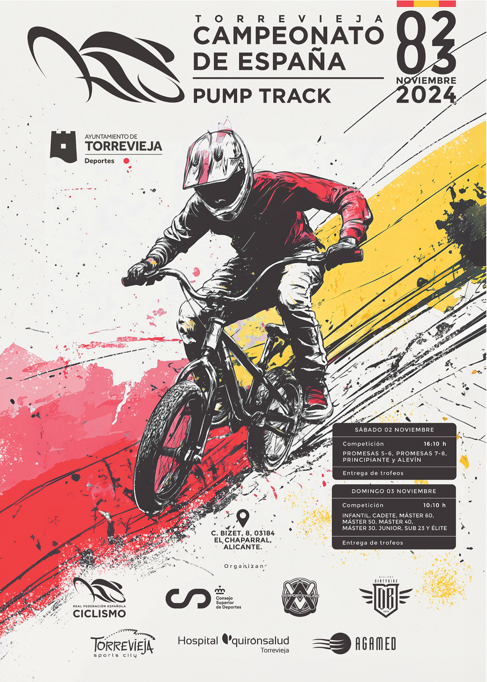 Convocatoria de la Selección Andaluza para el Campeonato España Pump Track 2024