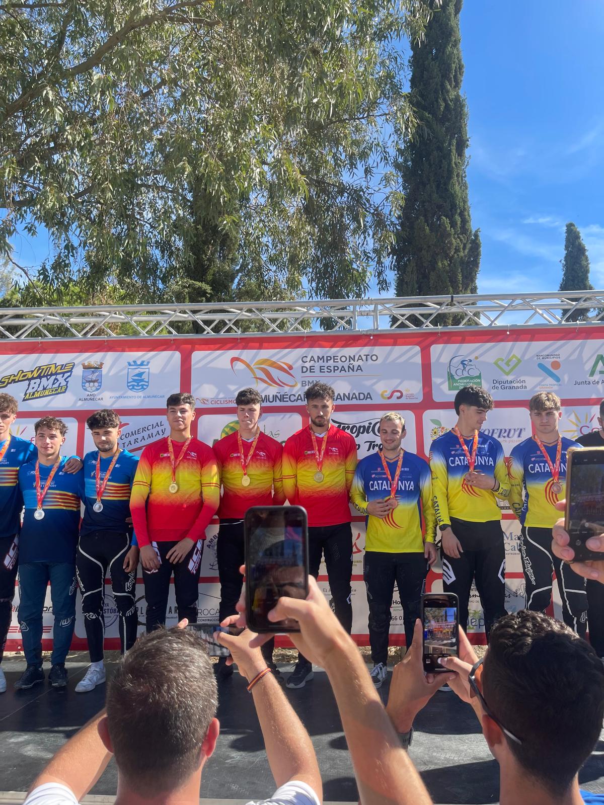 Madrid brilla en los Nacionales de BMX en Almuñécar con destacados triunfos