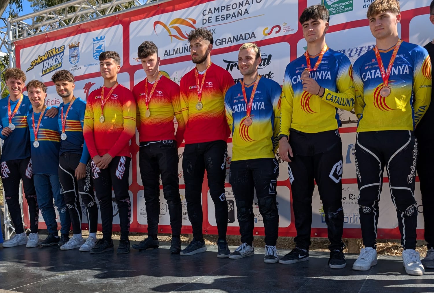 Madrid brilla en los Nacionales de BMX en Almuñécar con destacados triunfos