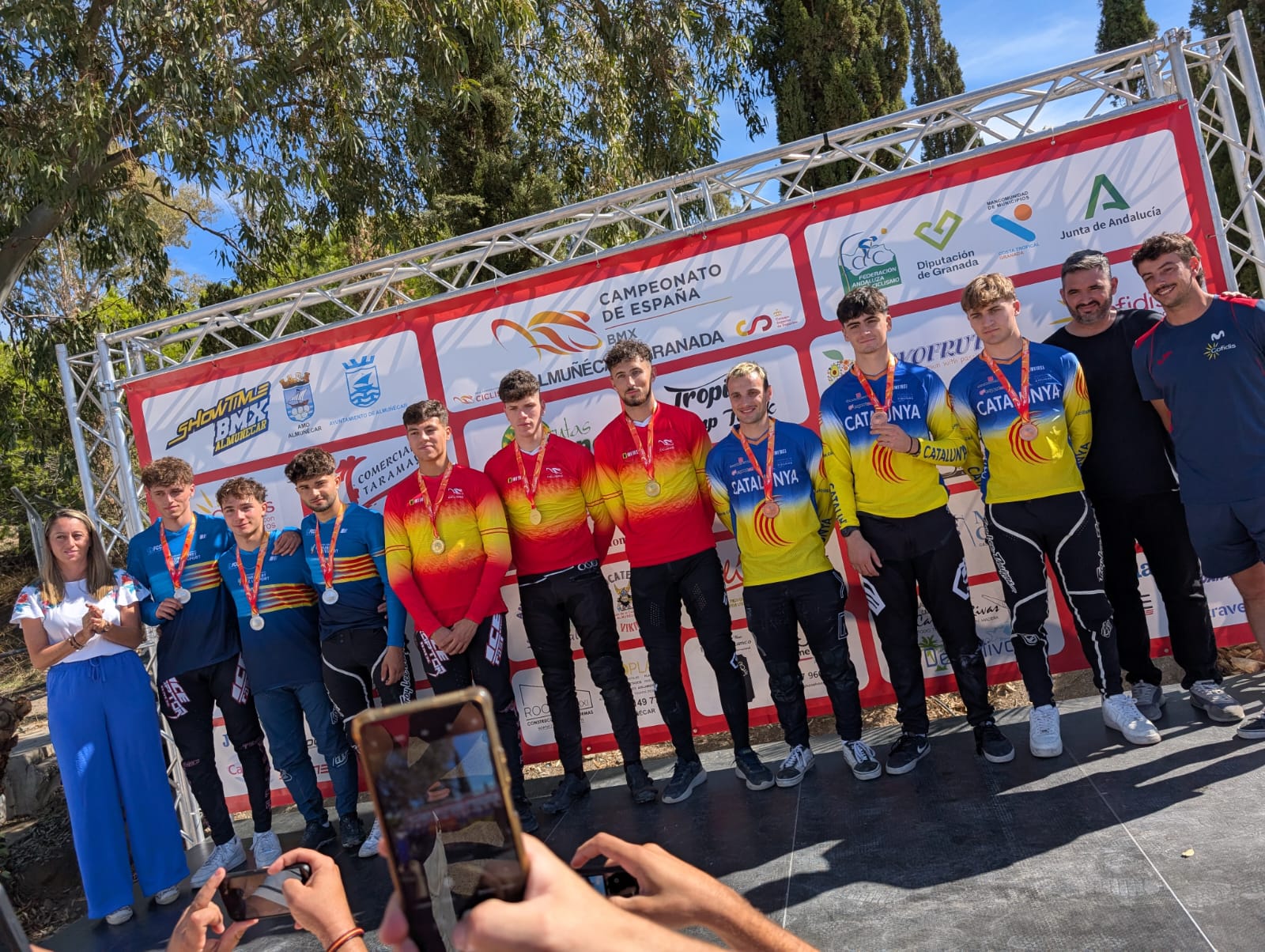 Madrid brilla en los Nacionales de BMX en Almuñécar con destacados triunfos