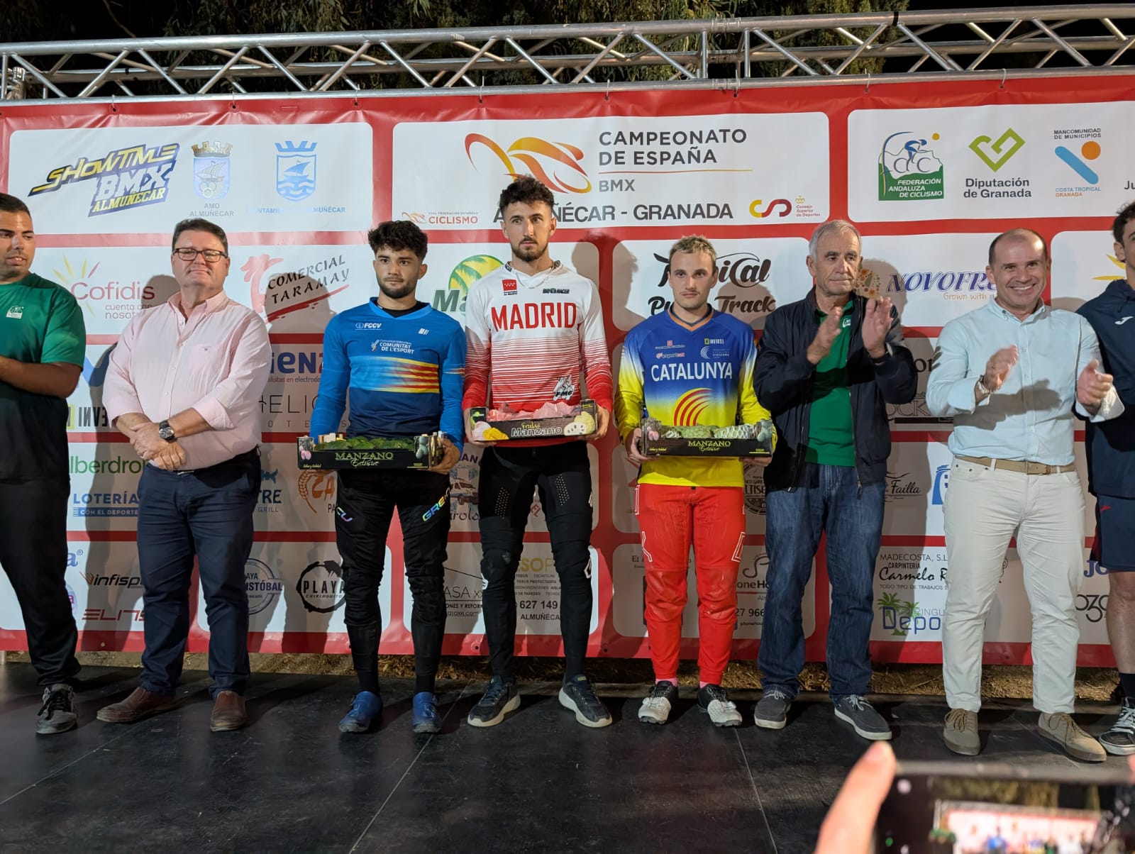 Madrid brilla en los Nacionales de BMX en Almuñécar con destacados triunfos