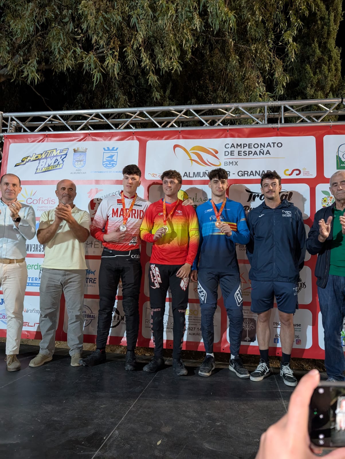 Madrid brilla en los Nacionales de BMX en Almuñécar con destacados triunfos