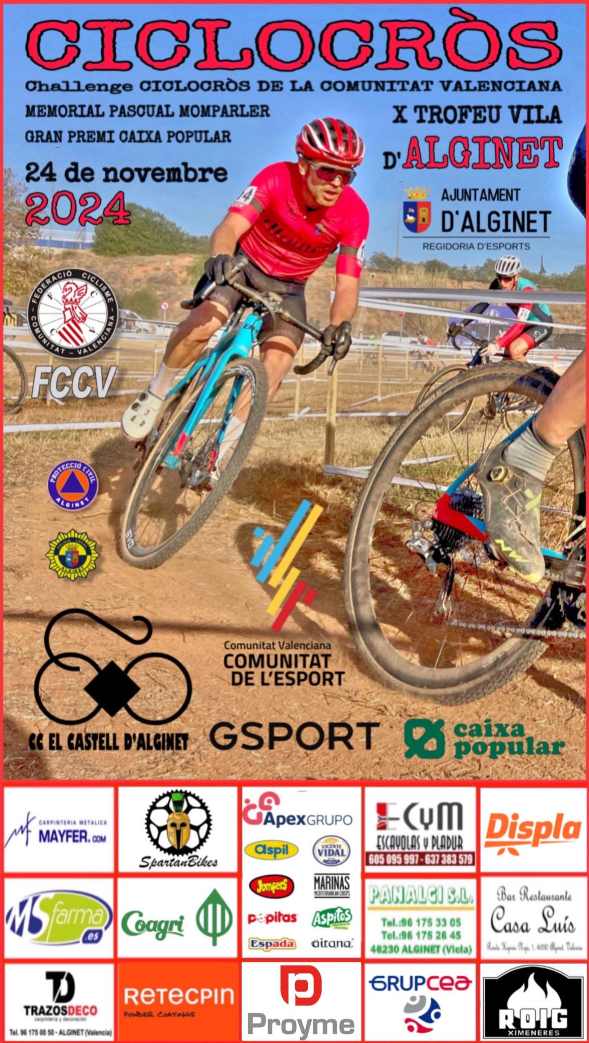 Inscripciones abiertas para la cuarta y quinta prueba de la Challenge Ciclocross CV