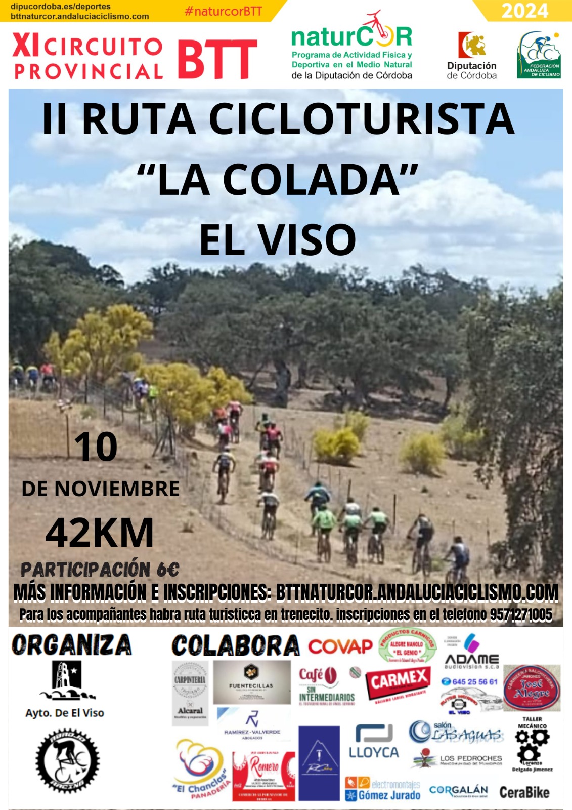 El Viso se prepara para su ruta del NaturCor BTT