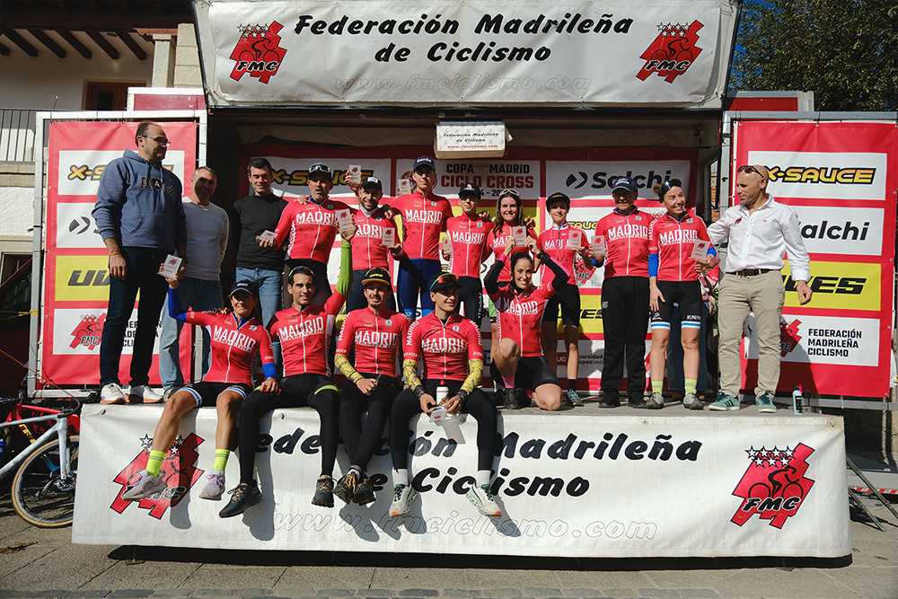 LOS MOLINOS CORONÓ A LOS NUEVOS CAMPEONES DE MADRID DE CICLOCROSS