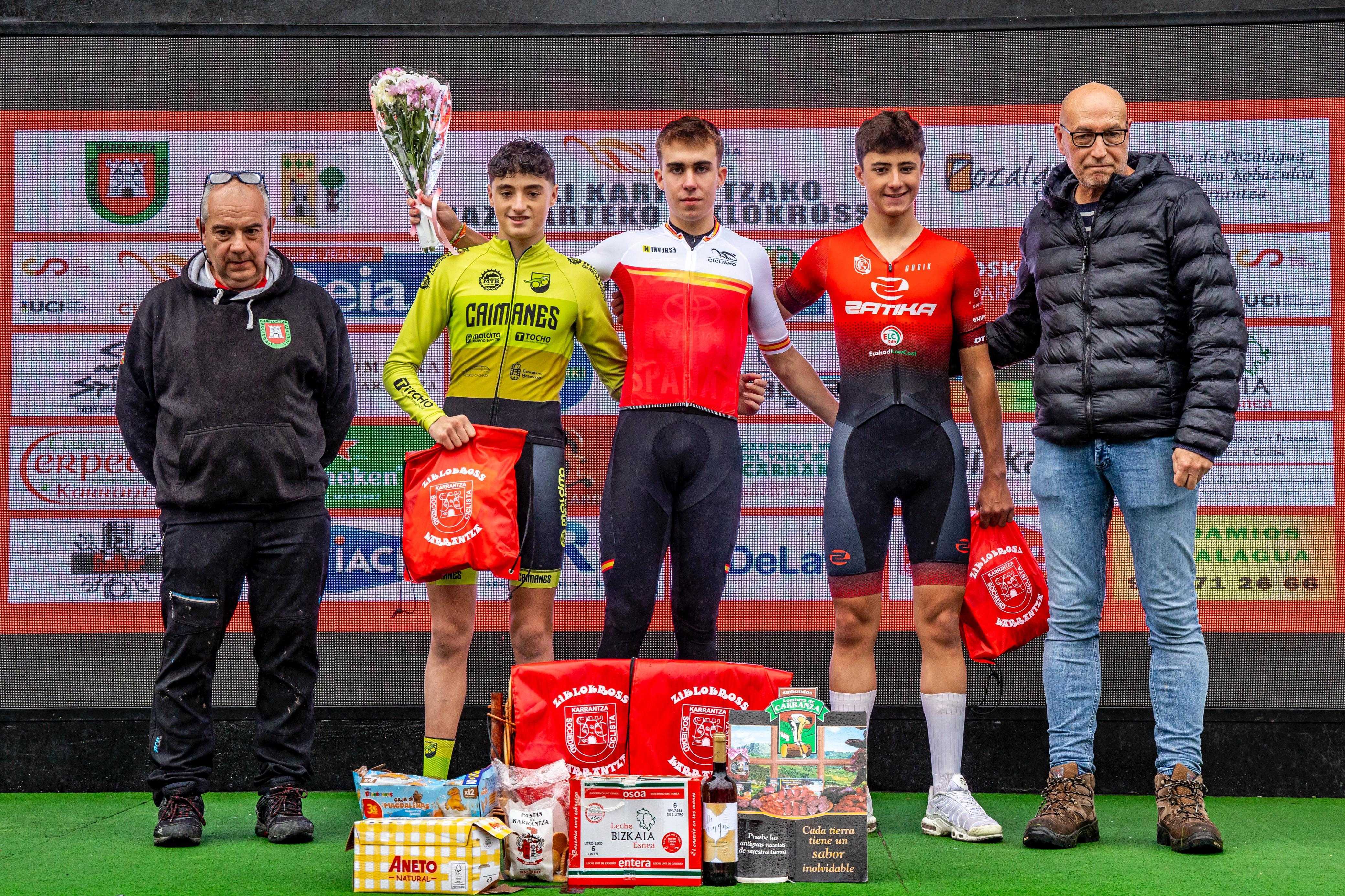 Miguel Rodríguez e Raúl Puelles logran segundos postos na Copa de España sobre a lama de Karrantza