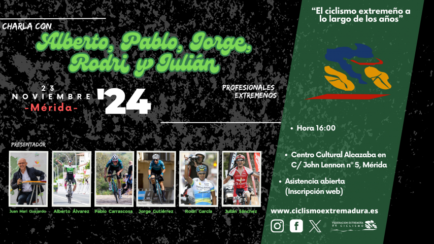 CHARLA-CON-ALBERTO-PABLO-JORGE-RODRI-Y-JULIaN-EL-CICLISMO-EXTREMENO-A-LO-LARGO-DE-LOS-ANOS