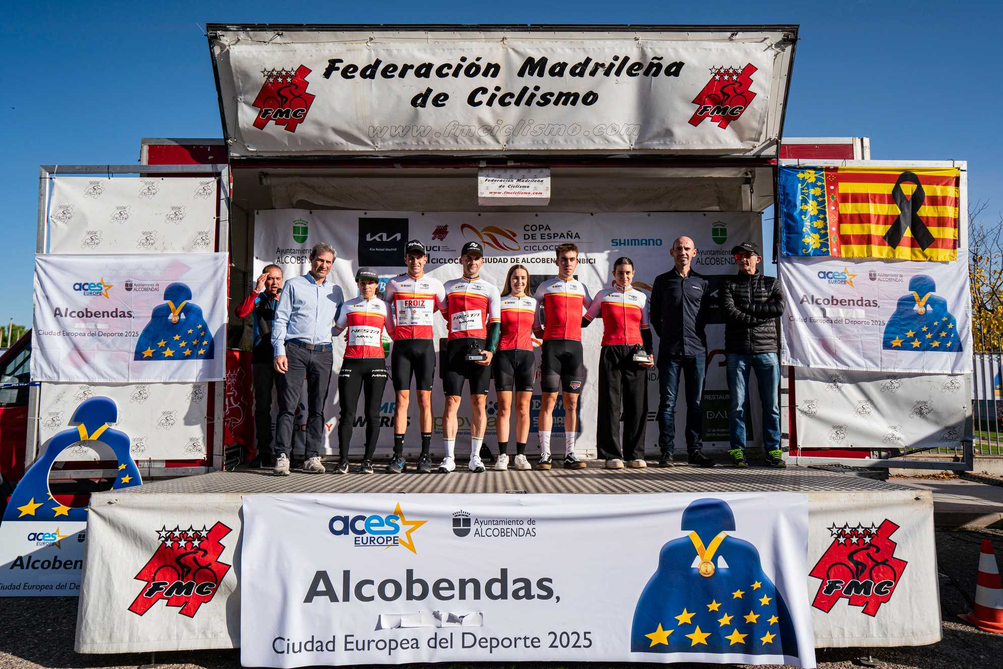 KEVIN SUÁREZ Y LUCÍA GONZÁLEZ SE IMPONEN EN UN REÑIDO CICLOCROSS DE ALCOBENDAS