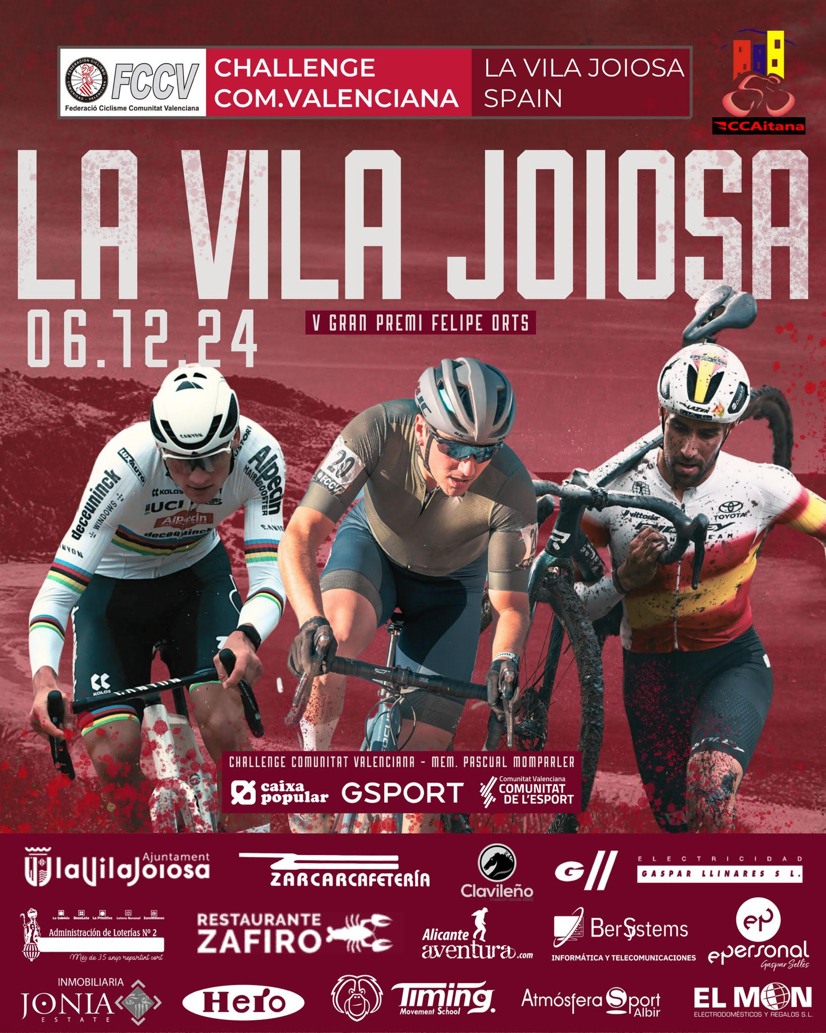 Inscripciones abiertas para la séptima y octava prueba de la Challenge Ciclocross CV