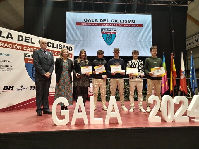 Se celebró la Gala del Ciclismo Cántabro 2024 en Camargo