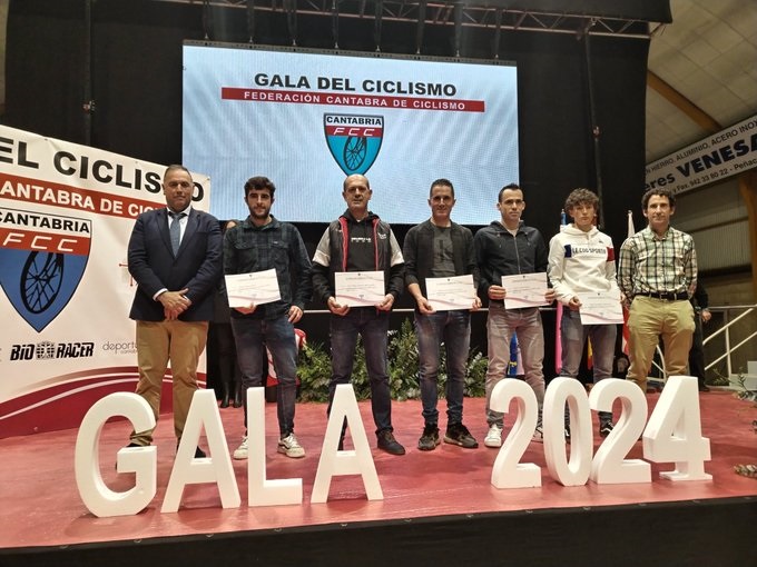 Se celebró la Gala del Ciclismo Cántabro 2024 en Camargo