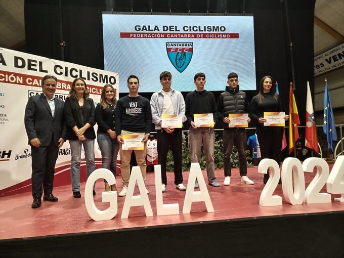 Se celebró la Gala del Ciclismo Cántabro 2024 en Camargo