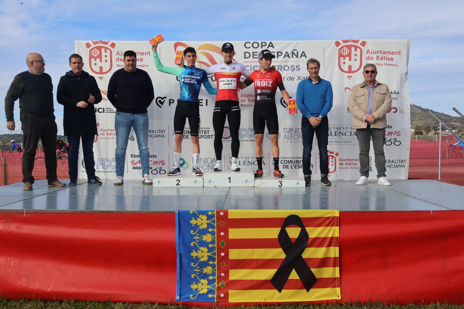 O cadete Lucas Lozano imponse en Xàtiva e adxudícase a Copa de España de Ciclocrós