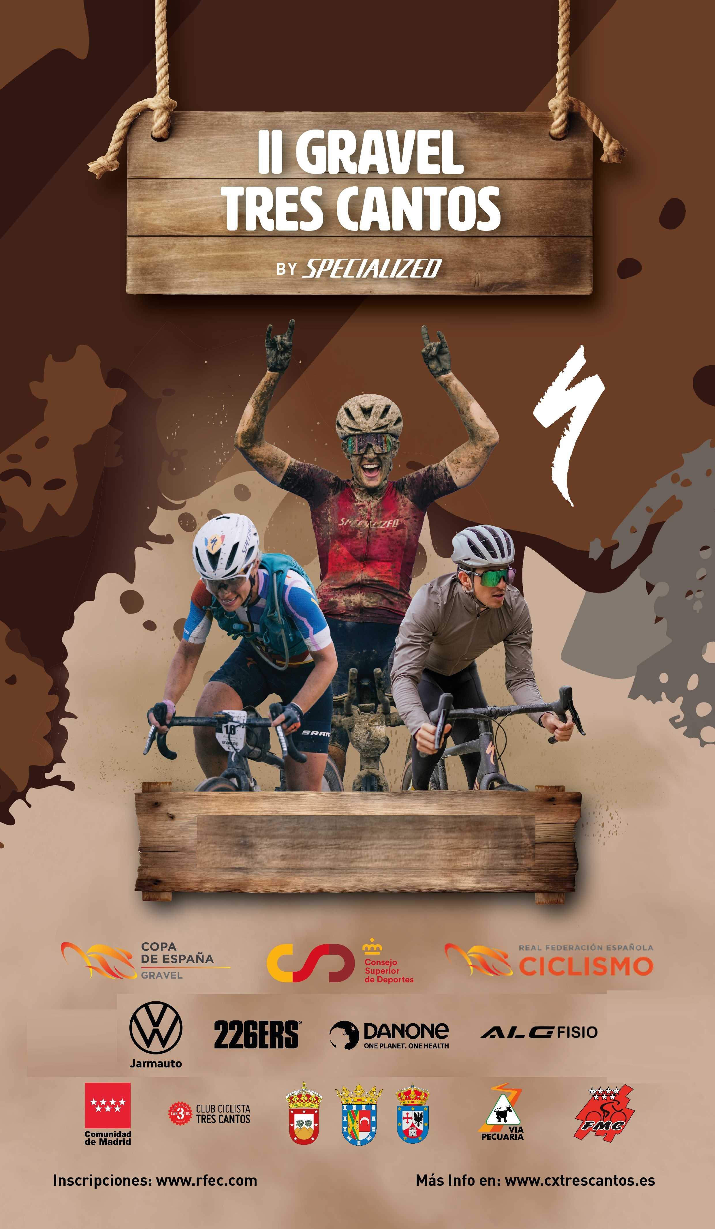 ARRANCA LA COPA DE ESPAÑA GRAVEL 2025 EN TRES CANTOS, CON LA II GRAVEL TRES CANTOS BY SPECIALIZED