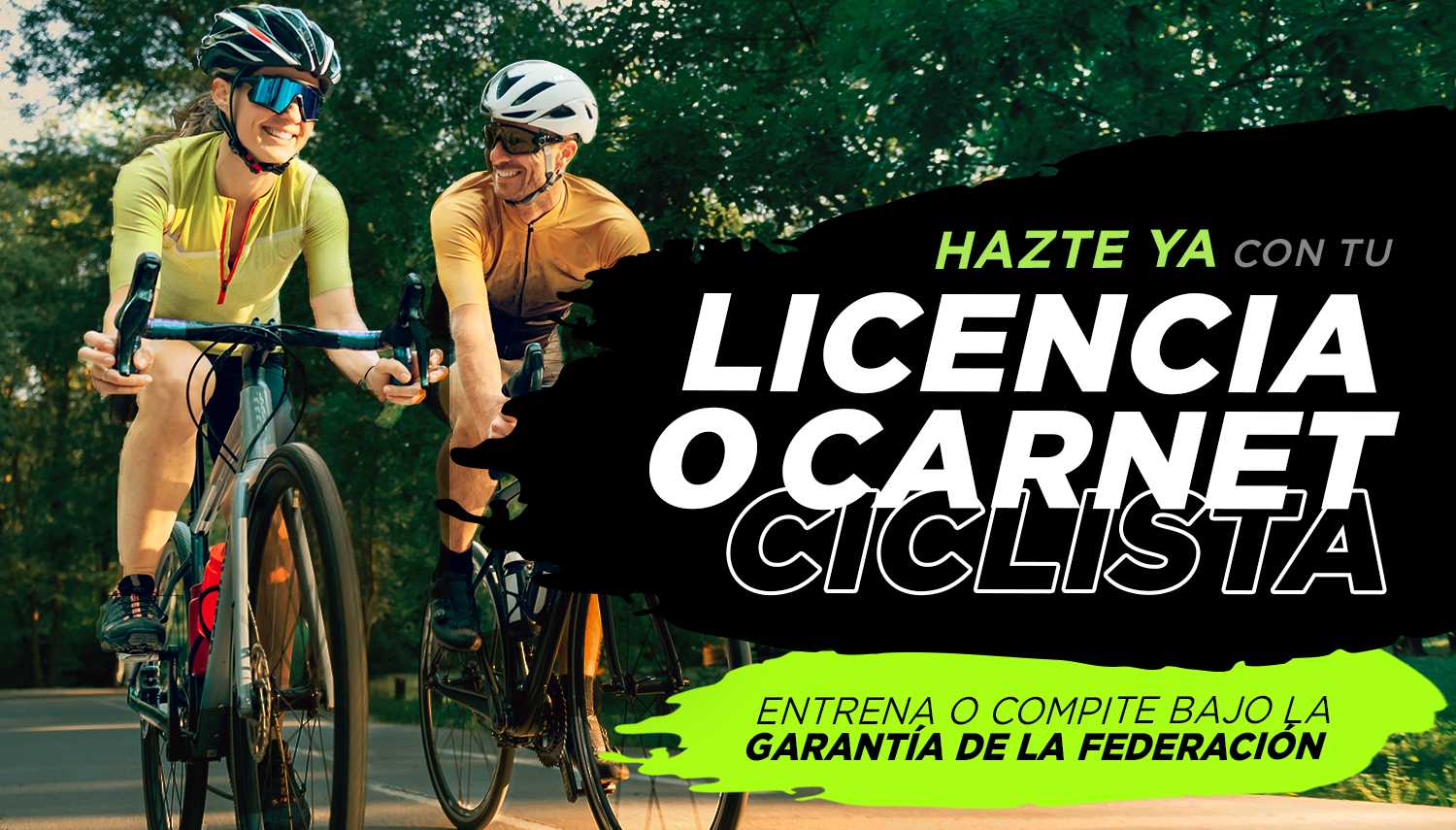 Únete a la familia ciclista este 2025 con tu licencia federativa o Carnet Ciclista