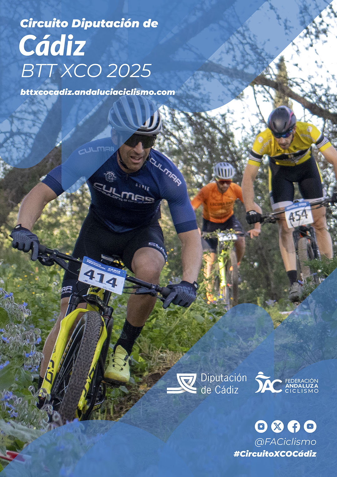 Fechas del Circuito Diputación de Cádiz BTT XCO 2025